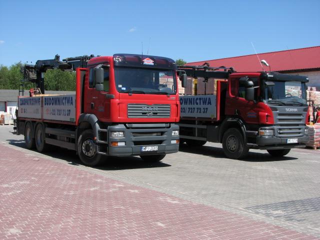 Realizacja Transport, wynajem maszyn