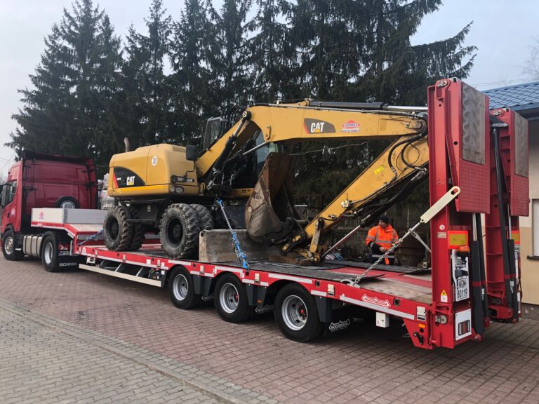 Realizacja Transport, wynajem maszyn