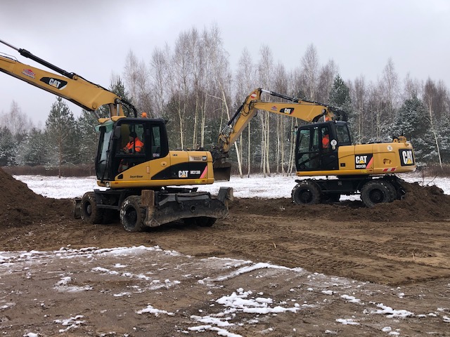 Realizacja Cermat-Prodbet — Roboty ziemne, wykopy